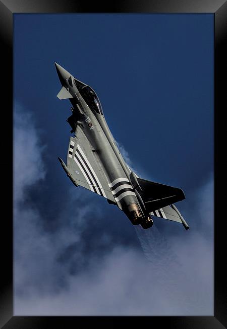 Invasion Eurofighter Typhoon Framed Print by J Biggadike