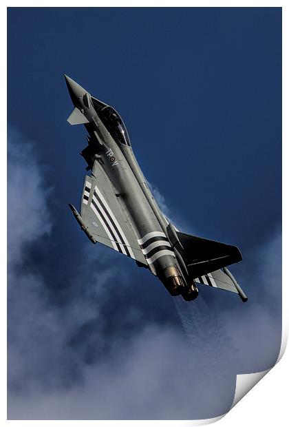 Invasion Eurofighter Typhoon Print by J Biggadike