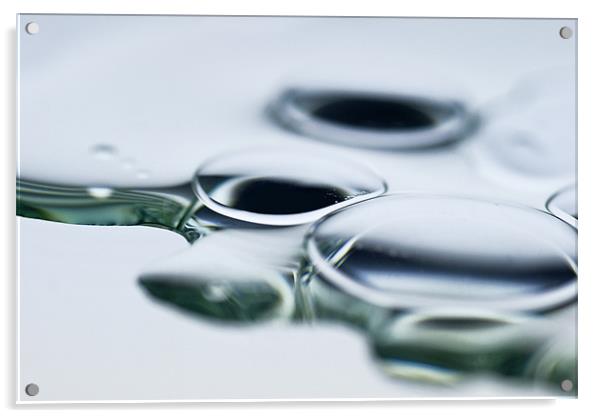 Glass Droplet Acrylic by Oliver Porter