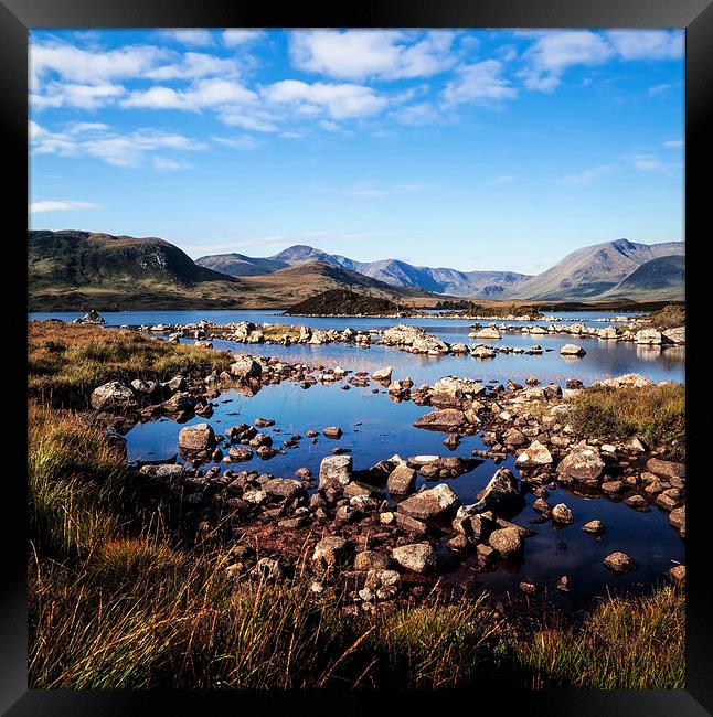 Rannoch Moor Framed Print by Graham Moore