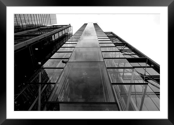 Look Up - London Framed Mounted Print by Maggie Railton
