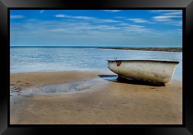Beached Framed Print by Mike Thomson