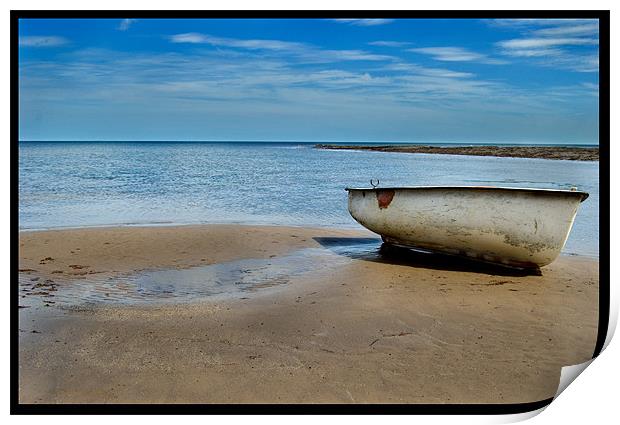 Beached Print by Mike Thomson