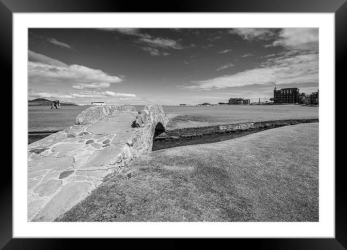 St Andrews 18 Hole Framed Mounted Print by Keith Thorburn EFIAP/b