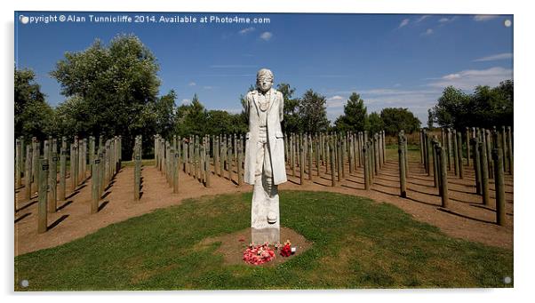Lest We Forget A Heartbreaking WWI Memorial Acrylic by Alan Tunnicliffe