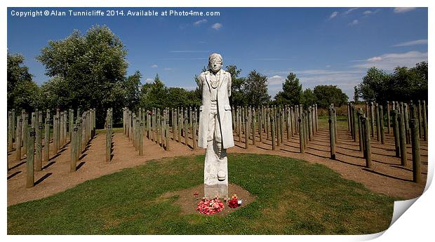 Lest We Forget A Heartbreaking WWI Memorial Print by Alan Tunnicliffe