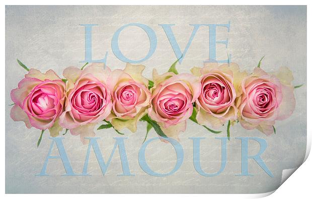 Love Amour Print by Abdul Kadir Audah