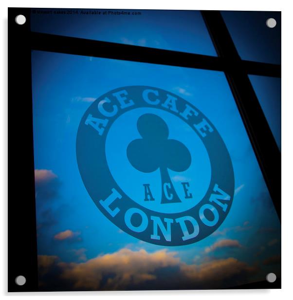 Ace Cafe London Acrylic by stewart oakes