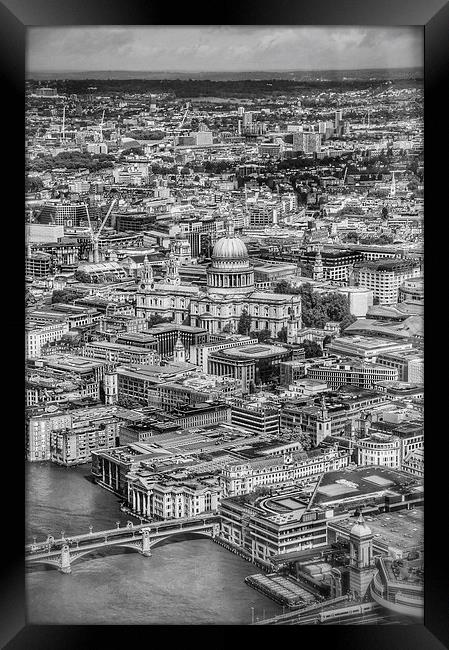 London and St Pauls Framed Print by Scott Anderson
