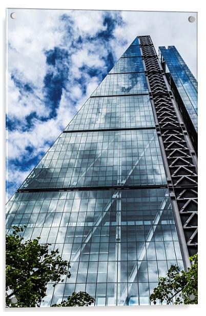 Triangular skyscraper in London Acrylic by Jason Wells