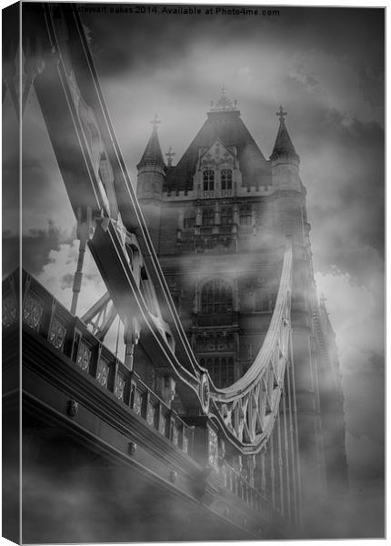 Tower Bridge 1894 London Canvas Print by stewart oakes