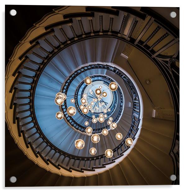 Brewer Staircase in London Acrylic by Jason Wells