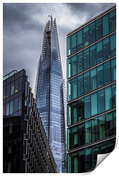 The Shard in London Print by Jason Wells