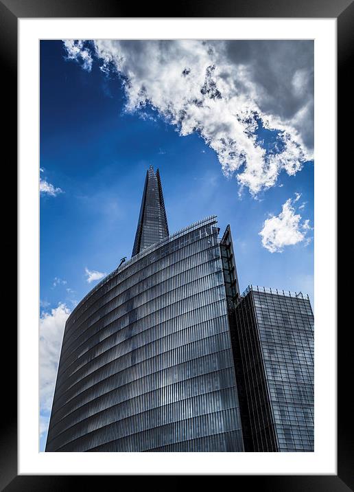 The Shard in London Framed Mounted Print by Jason Wells