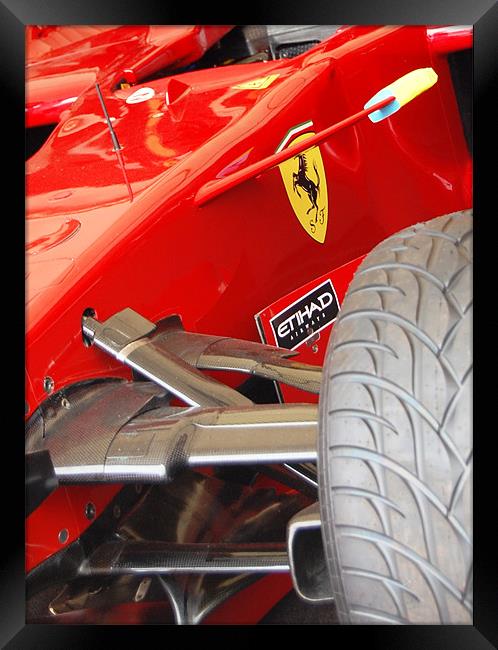 Ferrari Framed Print by Emma Crowter