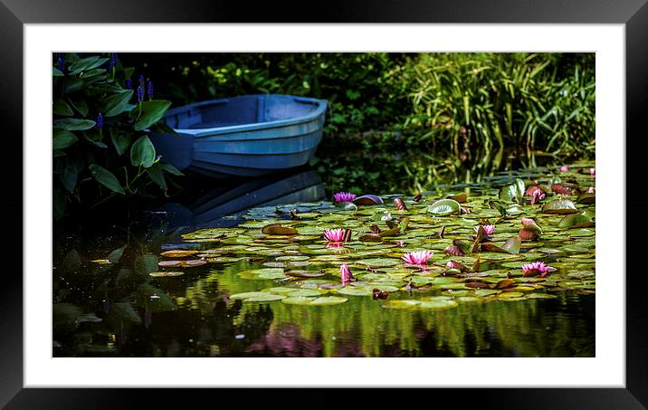 Just messing about near boats Framed Mounted Print by matthew  mallett