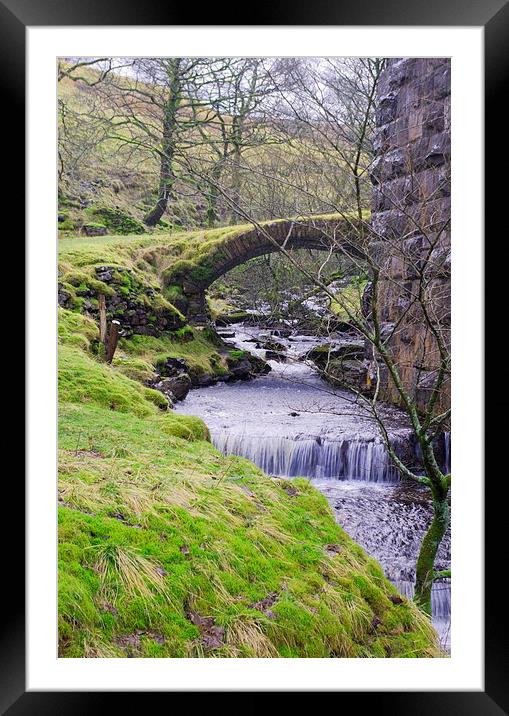 Fell End Gill. Dentdale, North Yorkshire Framed Mounted Print by Richard Pinder