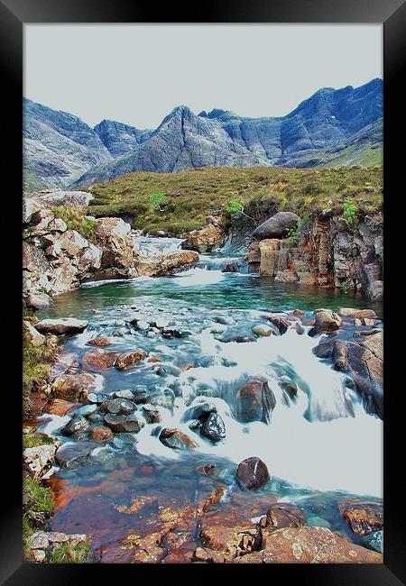 Fairy Pools, Isle of Skye Framed Print by Paul Masterton