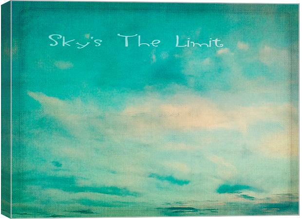 Skys The Limit Canvas Print by Rosanna Zavanaiu