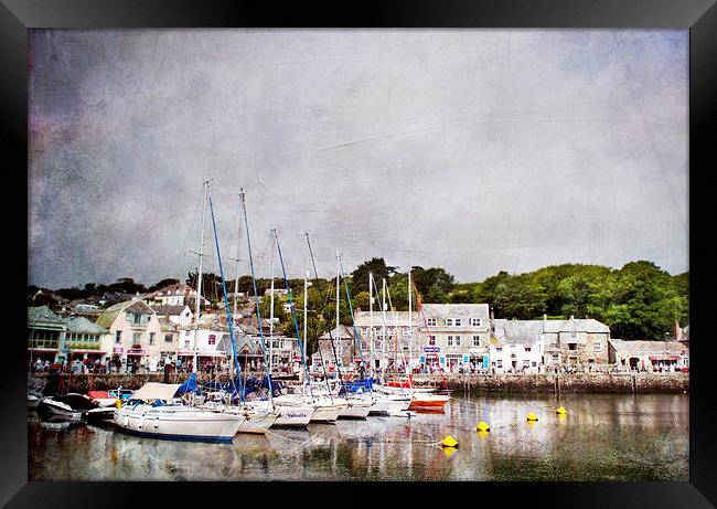 The Harbour Framed Print by Dawn Cox
