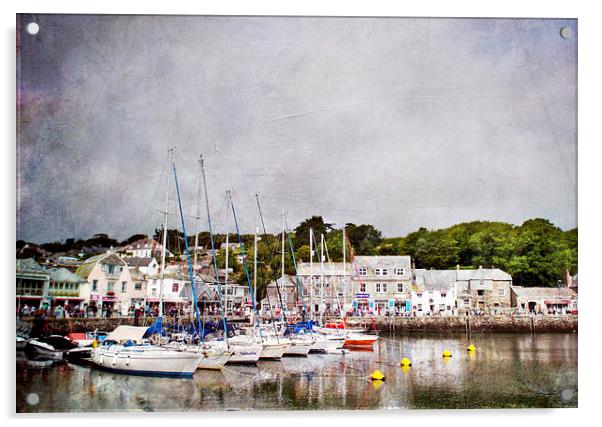 The Harbour Acrylic by Dawn Cox