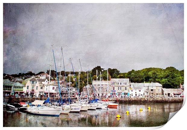 The Harbour Print by Dawn Cox