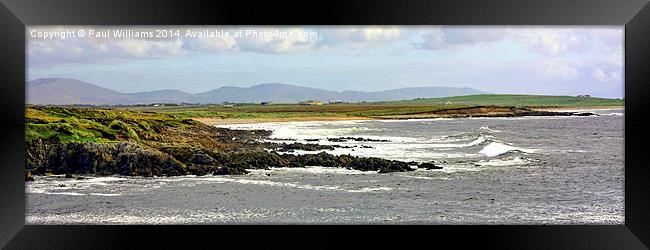 County Mayo Coast at Geesala Framed Print by Paul Williams