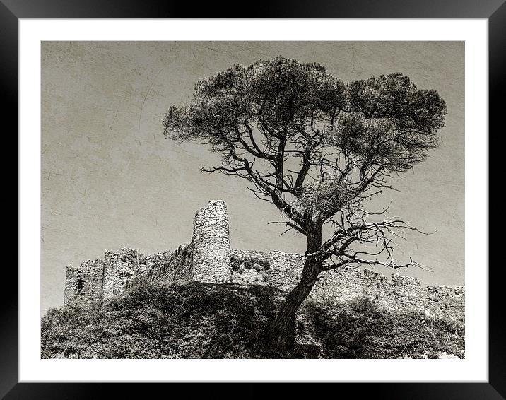 Welsh ruin Framed Mounted Print by Jon Mills