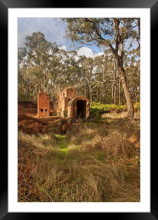 Jubilee mine Scarsdale Framed Mounted Print by Matthew Burniston