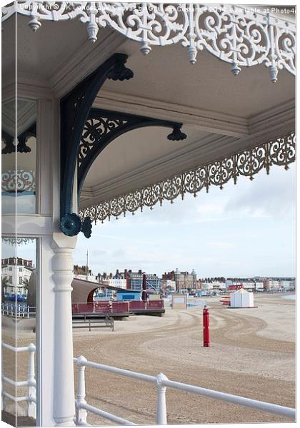 Weymouth seafront Canvas Print by Graham Custance