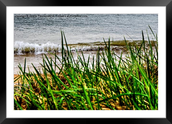 Aberdeen Sand Dunes Framed Mounted Print by Valerie Paterson