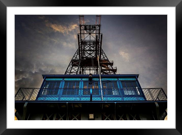 Engine House at the Transporter Bridge Framed Mounted Print by Dean Merry