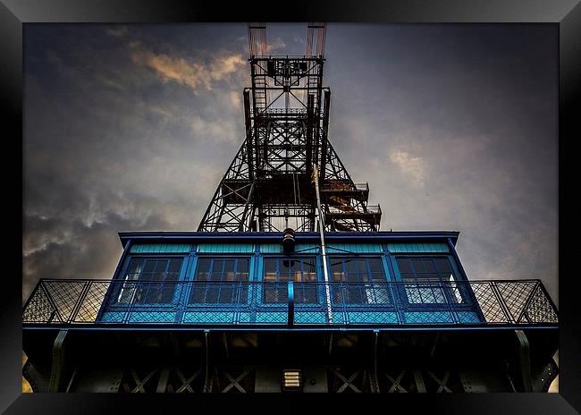 Engine House at the Transporter Bridge Framed Print by Dean Merry