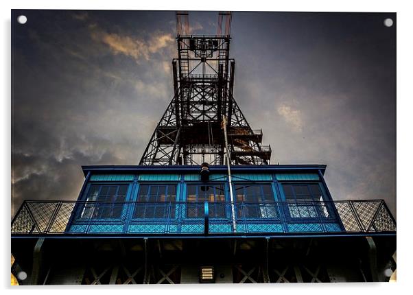 Engine House at the Transporter Bridge Acrylic by Dean Merry