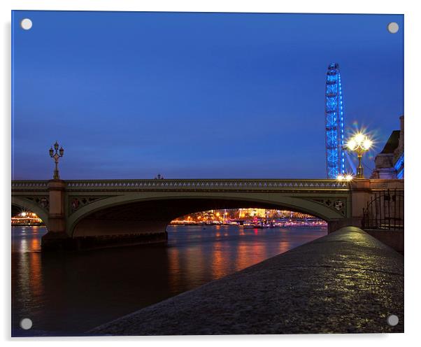 Bridge Acrylic by Victor Burnside