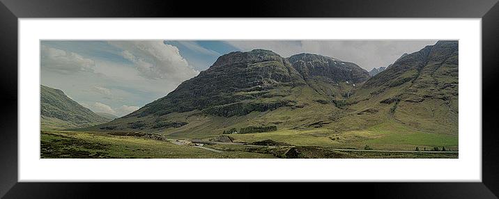 Aonach Dubh Framed Mounted Print by Geo Harris