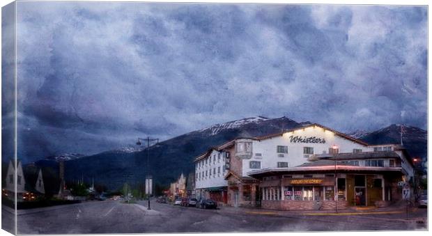 Evening In Jasper Canvas Print by LensLight Traveler