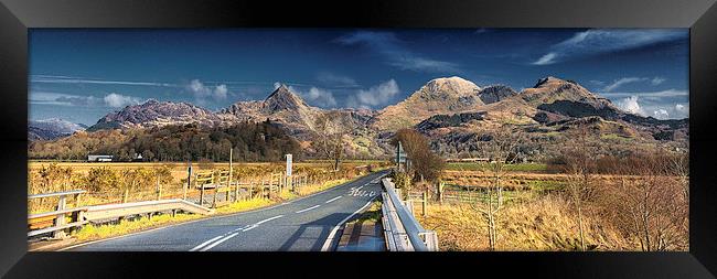 Cnicht & The Moelwyns Framed Print by Oriel Forest