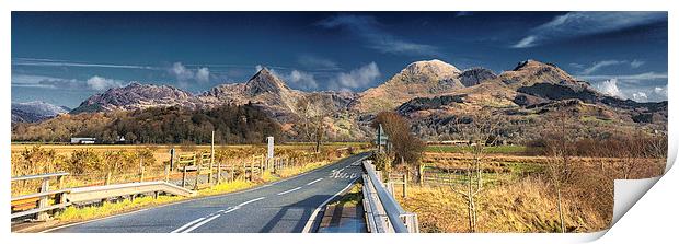 Cnicht & The Moelwyns Print by Oriel Forest