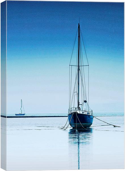 EARLY MORNING LIGHT ANGLE BAY Canvas Print by Anthony R Dudley (LRPS)