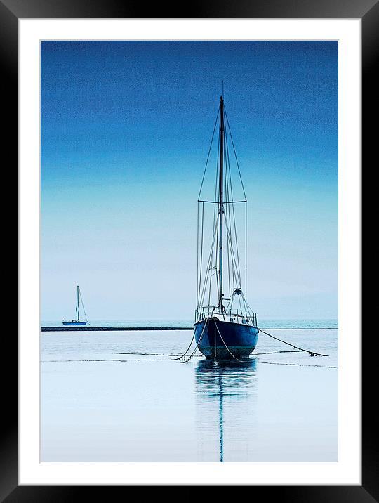 EARLY MORNING LIGHT ANGLE BAY Framed Mounted Print by Anthony R Dudley (LRPS)