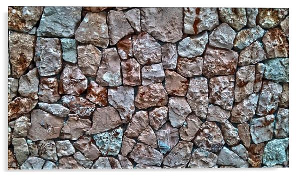 Majorca Rocks Collection Acrylic by Emma Ward
