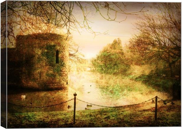 The Bishops Palace. Canvas Print by Heather Goodwin