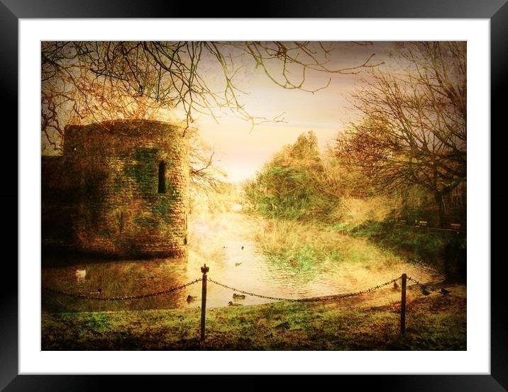 The Bishops Palace. Framed Mounted Print by Heather Goodwin