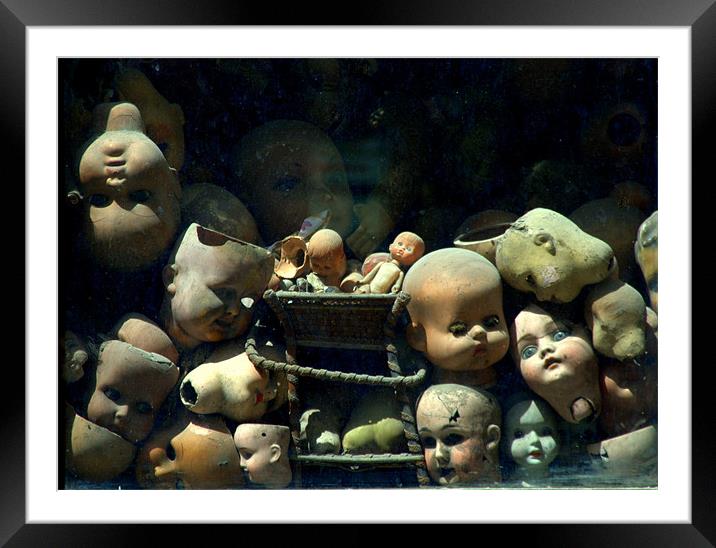 The Doll Hospital Framed Mounted Print by Stephen Maxwell