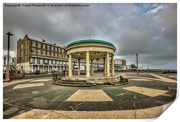 Ramsgate bandstand Print by Thanet Photos