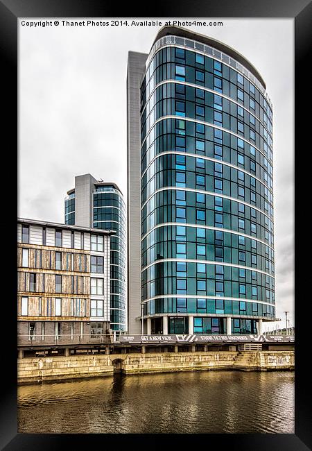 The Quays Framed Print by Thanet Photos