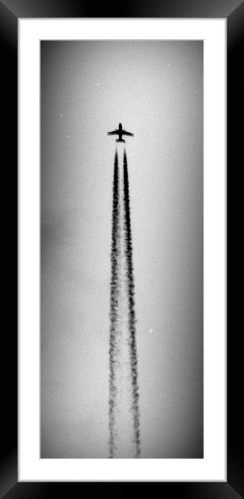 Jetstreams. Framed Mounted Print by Mark Franklin