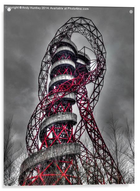 The ArcelorMittal Orbit Acrylic by Andy Huntley