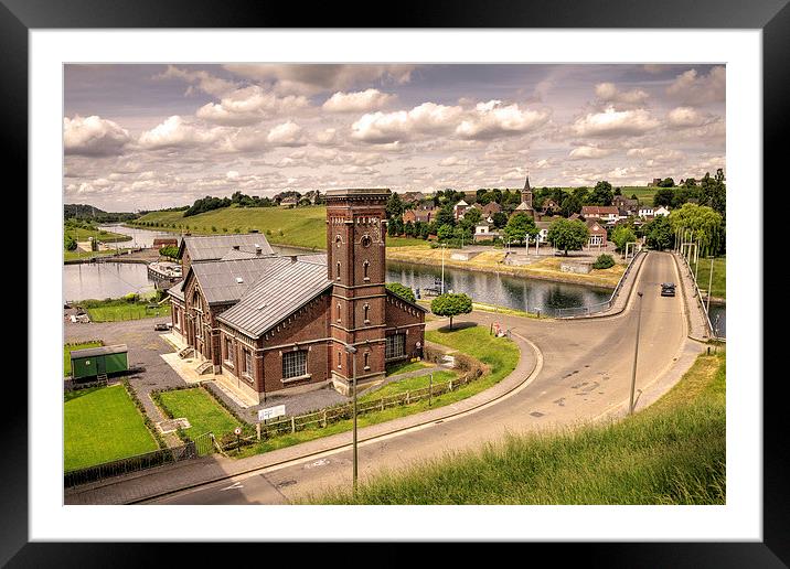 Pump House at Ascenseur 4 Framed Mounted Print by Rob Hawkins